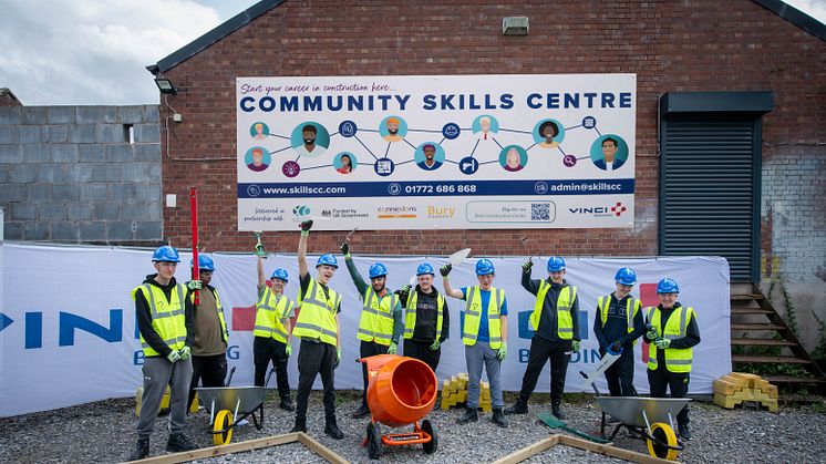 VINCI Building launches new community skills centre in Radcliffe town centre