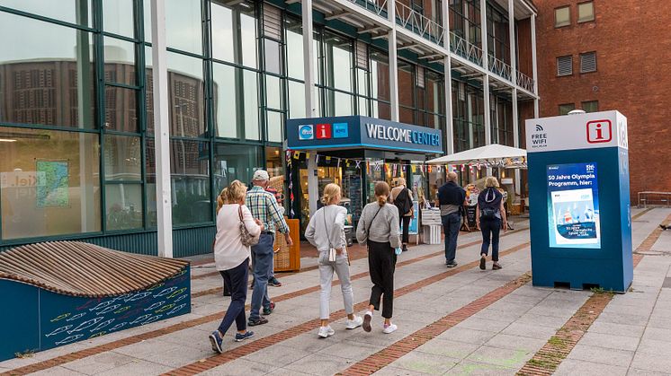 Das Welcome Center ist neben der Tourist-Information und großem Souvenir-Shop auch zur coolen Veranstaltungslocation avanciert