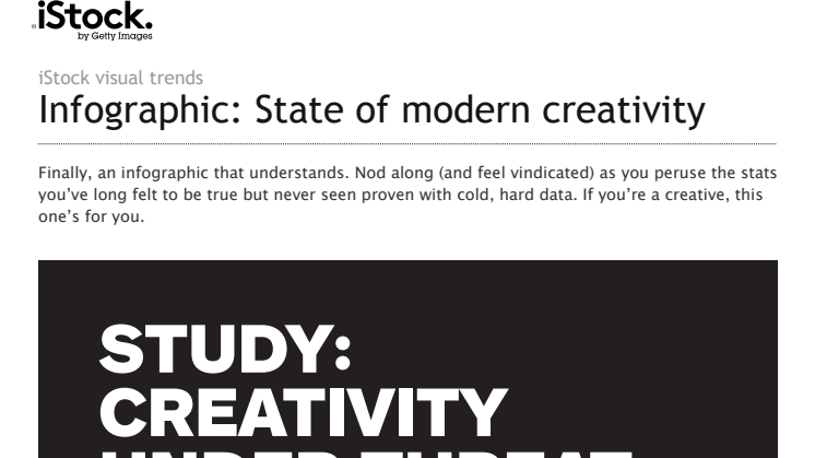 Study: Creativity under threat. 