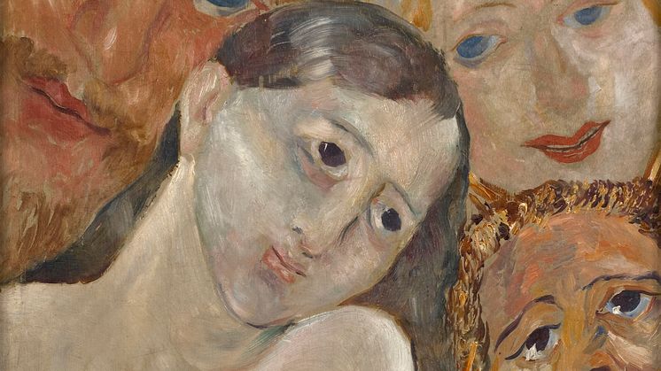 Ernst Josephson, Ecstatic Heads (detail). Photo: Erik Cornelius/Nationalmuseum.