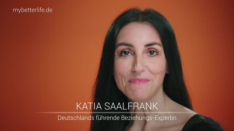 TV-Spot mit Katia Saalfrank, Expertin für Beziehungen