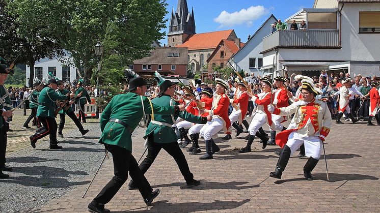 Die traditionellen Festspiele Schüttenhoff in Bodenfelde