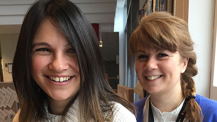 Marité Cardenas och Selma Maric, forskare vid Malmö högskola