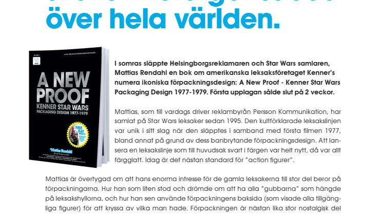​Star Wars bok av svensk nörd gör succé över hela världen!
