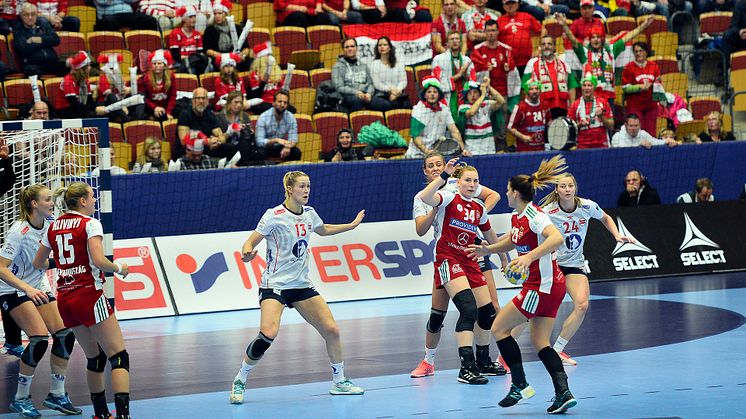 Under EM 2016 spelade Ungern i Helsingborg Arena. Laget återvänder under VM i vinter. Foto: Stefan Ed