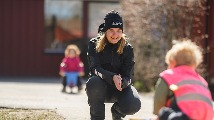 Inspirerande lärmiljö har utvecklats stort på Lärande Förskola Skutan