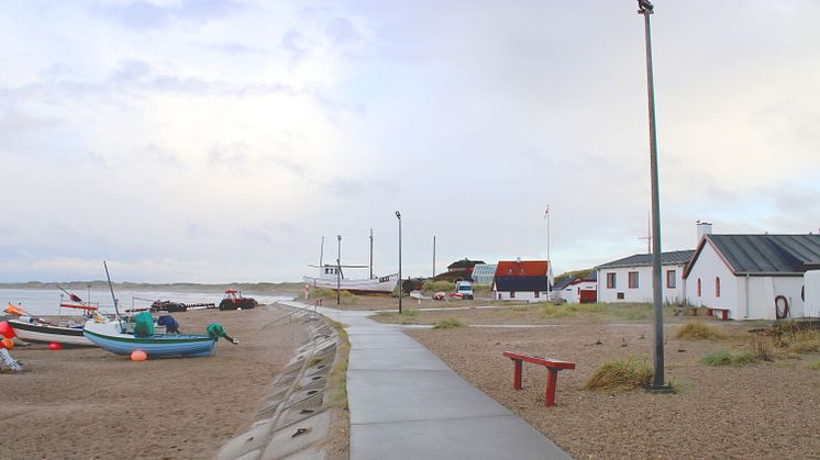 Stranden i Klitmøller er ét af de steder Arkitema og COWI skal arbejde med.