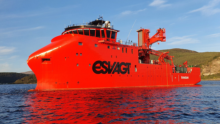 I tirsdags har Havyard Leirvik skibsværft overdraget det tredje SOV offshore serviceskib til ESVAGT på blot ni måneder.