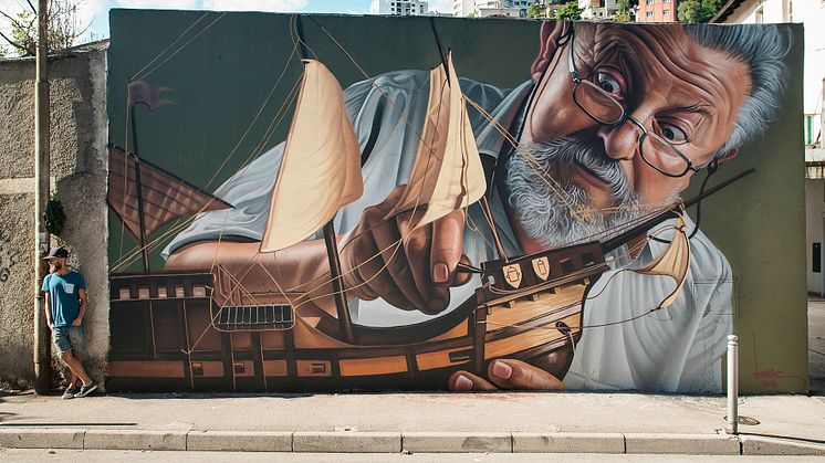 Photorealistic murals by Lonac to No Limit Street Art
