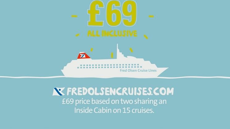 Fred. Olsen Cruise Lines launches TV advertising campaign to support Summer Cruises