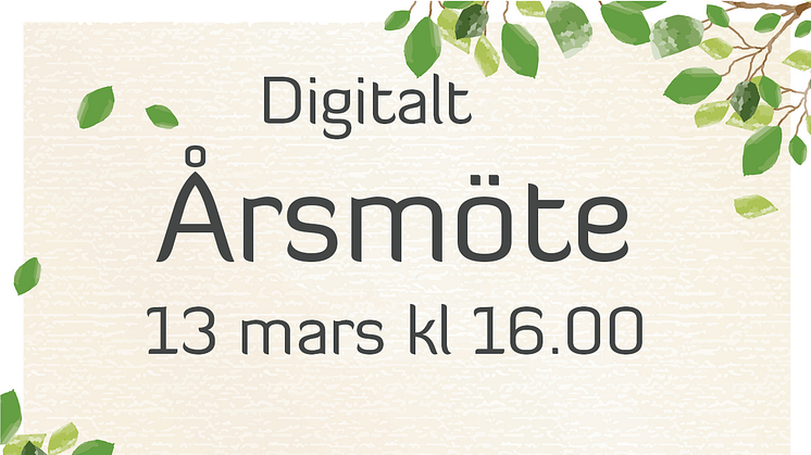 Digitalt årsmöte