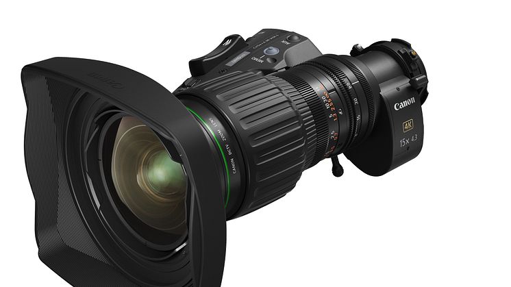 Canon lancerer bærbart 4K broadcast-zoomobjektiv 