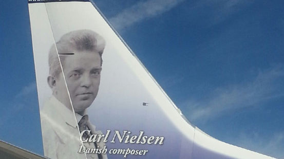 Komponisten Carl Nielsen er ny Norwegian-halehelt 