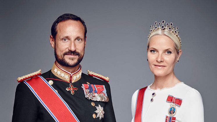 Kronprinsparet til Gamle Oslo