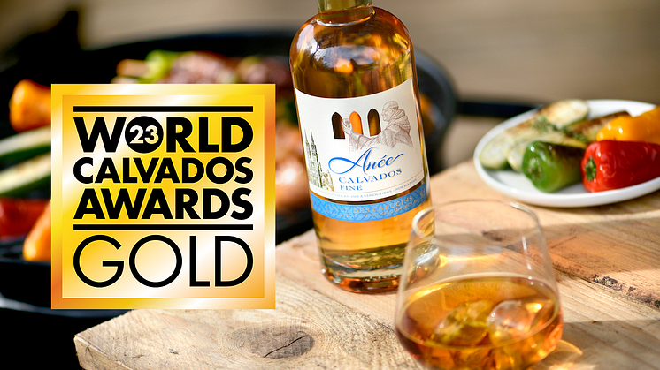 Anée Fine Calvados vinner prestigefyllt guld i World Calvados Awards