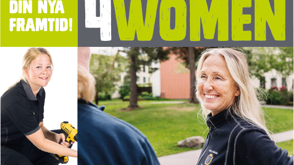 Fastighetsservice4women - ett initiativ för att öka kvinnliga fastighetsskötare