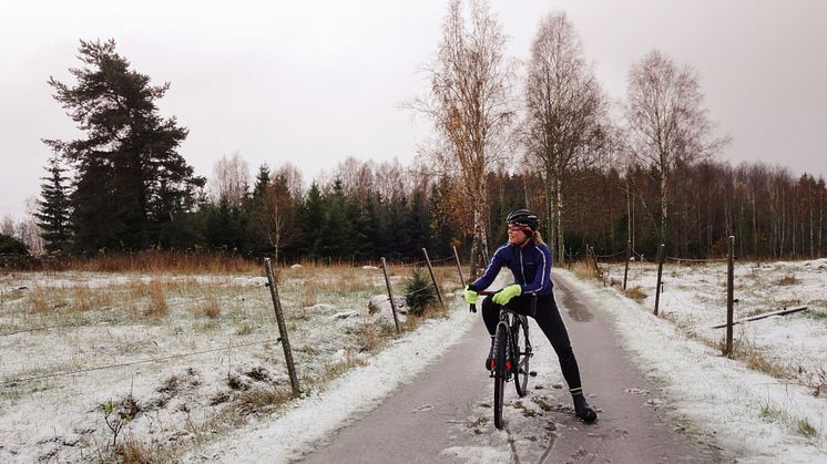 "Vintercykling är fantastiskt"