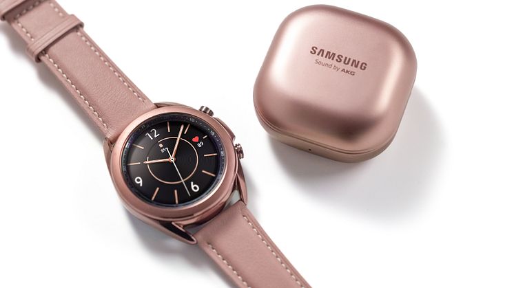 Samsung presenterer Galaxy Watch3 og Galaxy Buds Live 