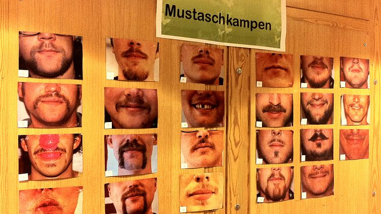 Mustaschkamp på Hälsohögskolan 