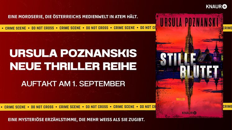 Eine Mordserie, die Österreichs Medienwelt in Atem hält: Bestsellerautorin Ursula Poznanski sorgt im Auftakt ihrer neuen Thriller-Reihe mit einer bizarren Mordserie für Gänsehaut