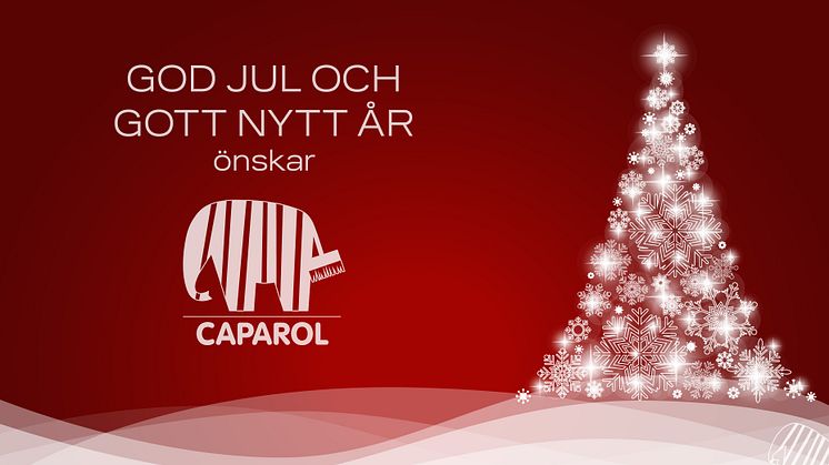 God Jul önskar Caparol