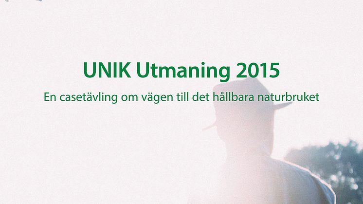 Ny skrift: UNIK Utmaning 2015 (KSLAT 3-2015)