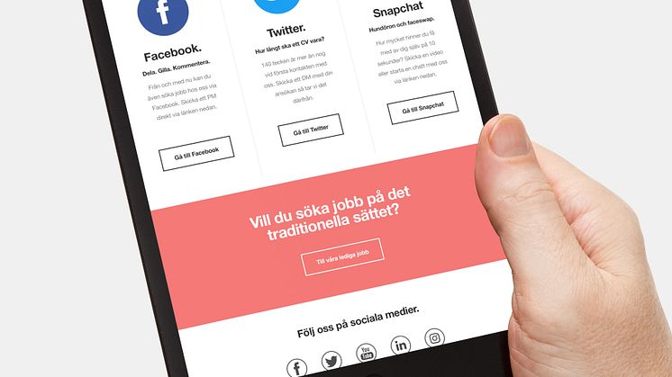 Tre tar rekryteringsprocessen till Snapchat och Instagram 