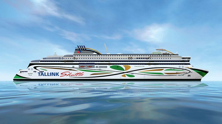 Die Tallink MySTAR in der Computersimulation