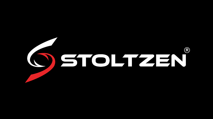 Stoltzen with a brand new logo inspired by "Sandvikspilen" at the top of Stoltzekleiven, a renowned mountain in Bergen, Norway.