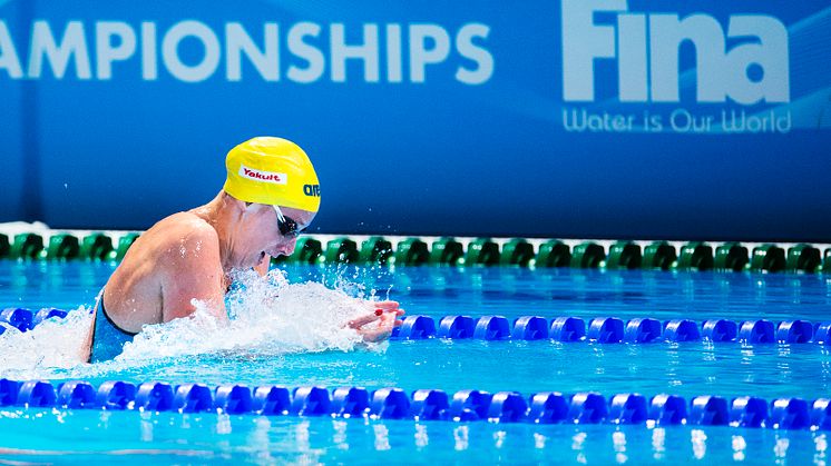 Två simmedaljer till Jennie Johansson efter ryskt dopingfall