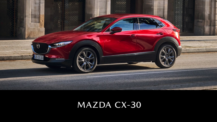 Prisliste og brochure Mazda CX-30