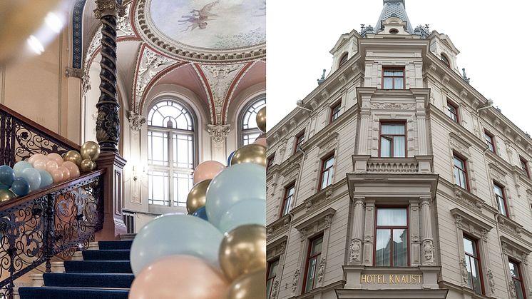 Elite Hotel Knaust som firar 130 år med ett jubileumsår fyllt av aktiviteter.