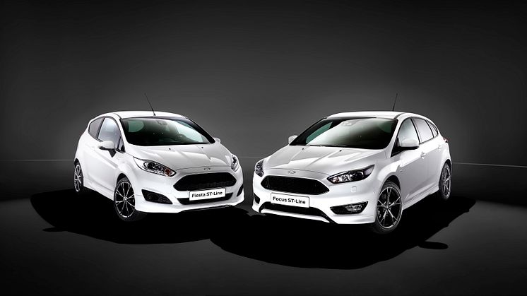 Ford Fiesta ST-Line ja Ford Focus ST-Line