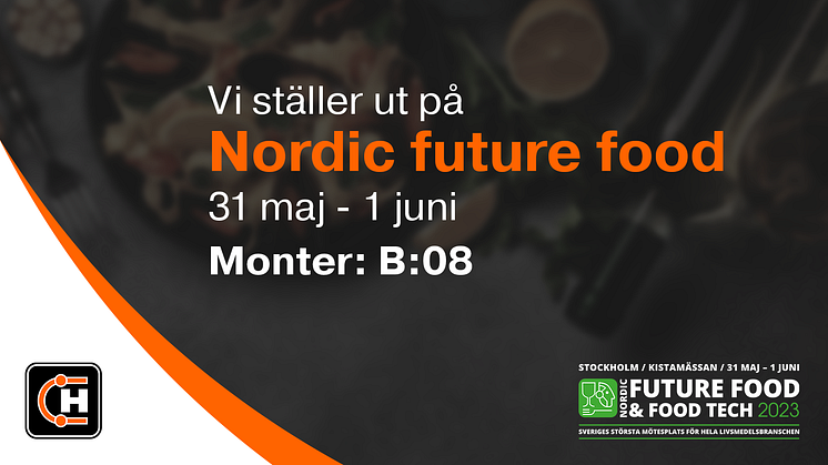 Hydroscand lanserar ny produktkategori på Nordic Future Food and Food tech 2023