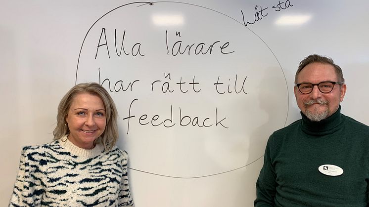 Jenny och Rolf - två skolledare som är både systematiska och uthålliga