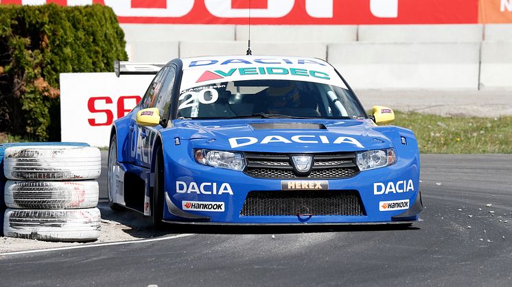 Litet kliv framåt för Dacia Dealer Team i STCC