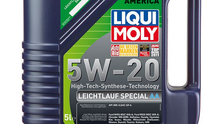 Asia & America 5W-20 - ny specialolja för asiatiska och amerikanska bilar