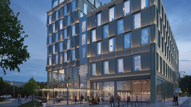 Norrköpings nya hotell tar form Bild: Reflex arkitekter 