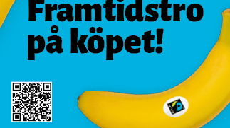 Ökad bananförsäljning med Fairtrades butiksmaterial
