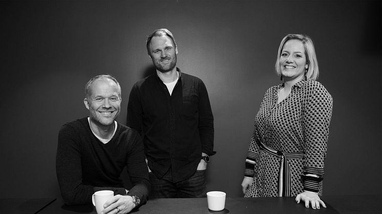 Ivar Kroghrud, Yngve Tvedt and Maria de Perlinghi. Photo: Espen Solli