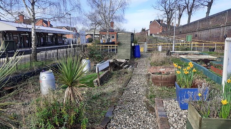 One of the projects taken on by the Worcestershire Community Rail Partnership