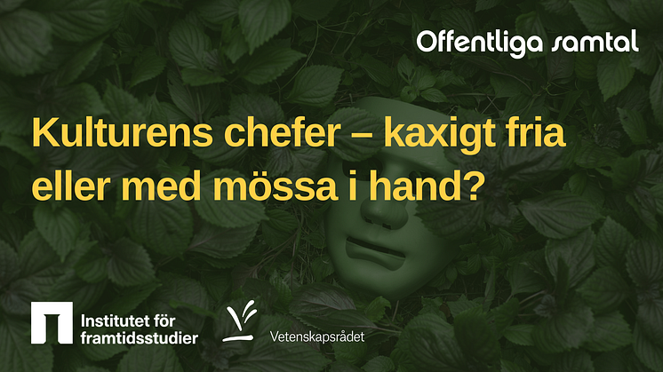 Kulturens chefer - kaxigt fria eller med mössa i hand?