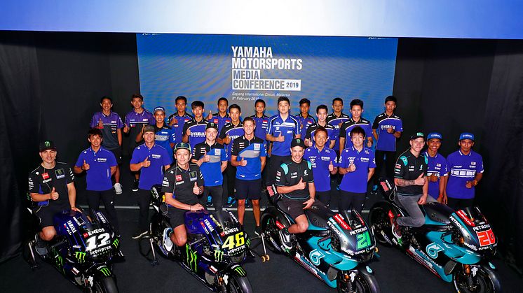 世界中の人々とドラマティックな感動の共有を目指して　2019 YAMAHA MOTORSPORTS MEDIA CONFERENCEを開催