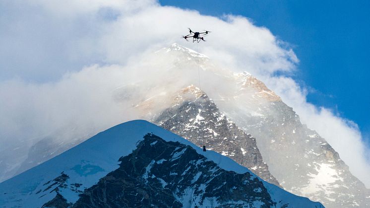 DJI Completes World's First Drone Delivery Tests on Mount Everest