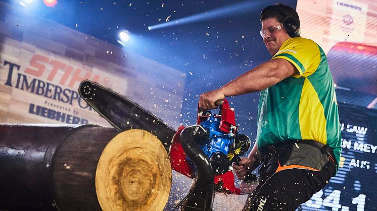 STIHL TIMBERSPORTS® ställer in VM 2020 i Partille Arena