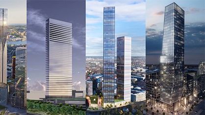 Dreem Arkitekter topp 5 på lista över de högsta planerade skraporna