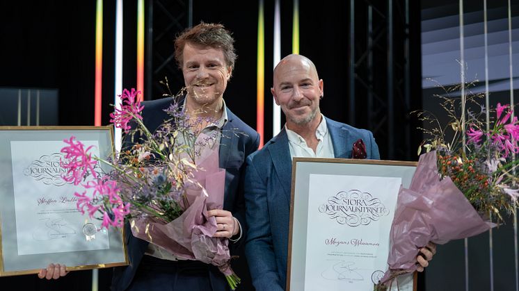 Staffan Lindberg och Magnus Wennman, foto Felix Palmqvist