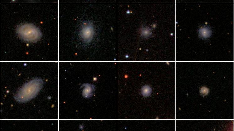 Universum bildar gärna galaxer som Vintergatan