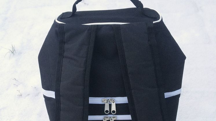 Twinsafe stöldskyddad ryggsäck - stängd