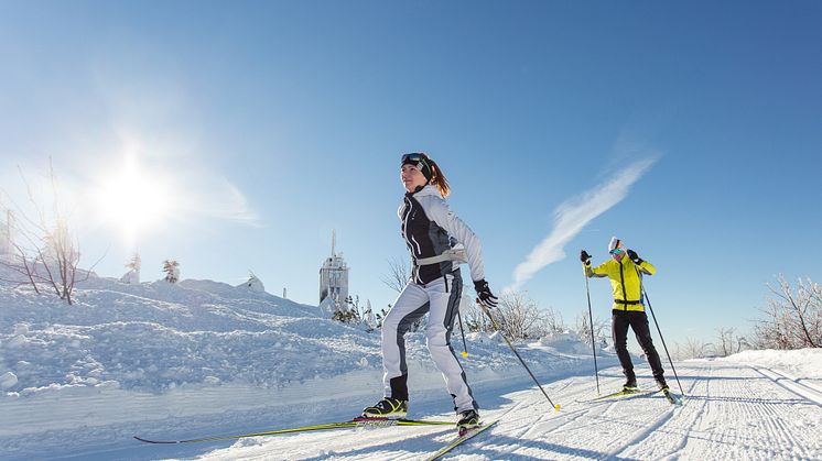 Langlauf im Erzgebirge 